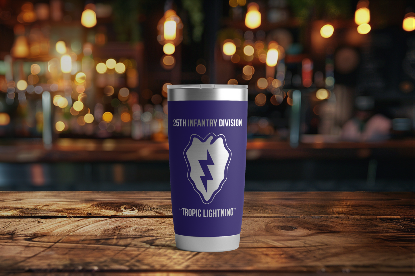 20oz, US Army, 25th Infantry Division Tumbler