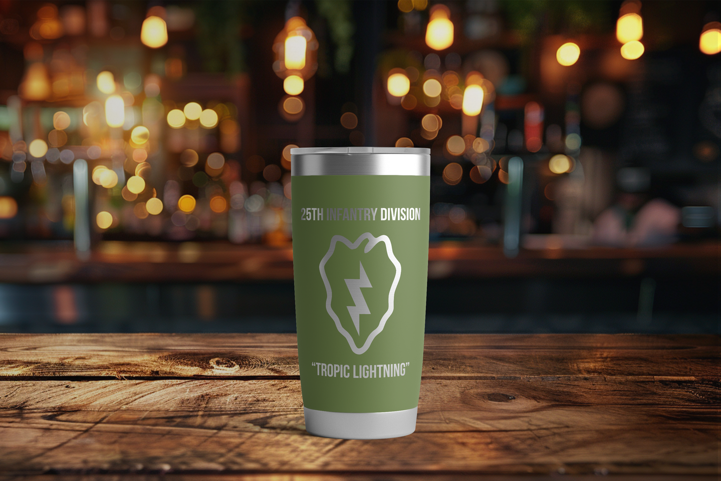 20oz, US Army, 25th Infantry Division Tumbler
