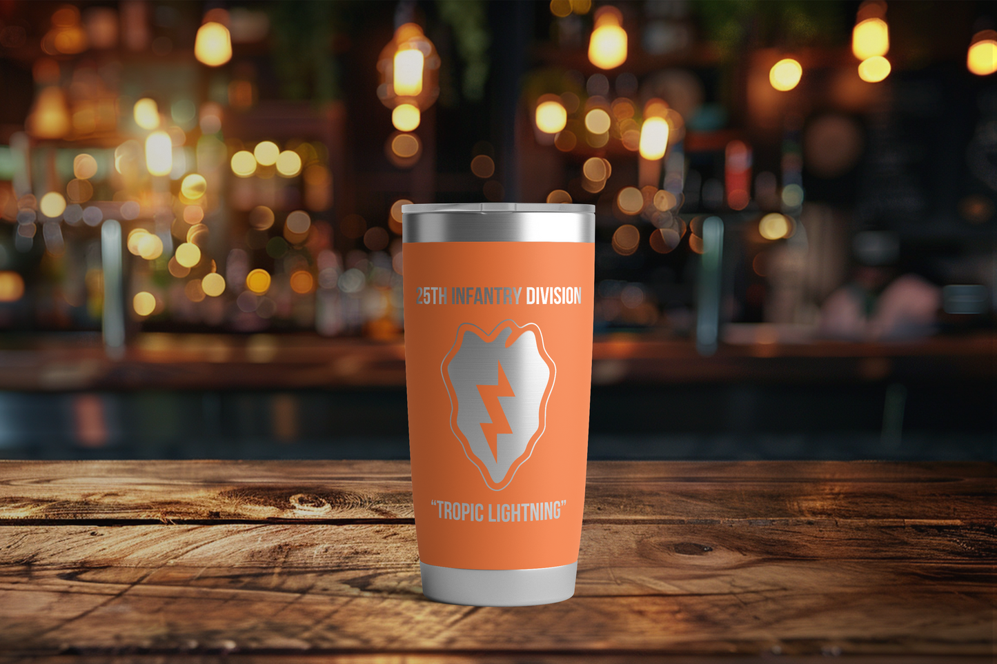 20oz, US Army, 25th Infantry Division Tumbler