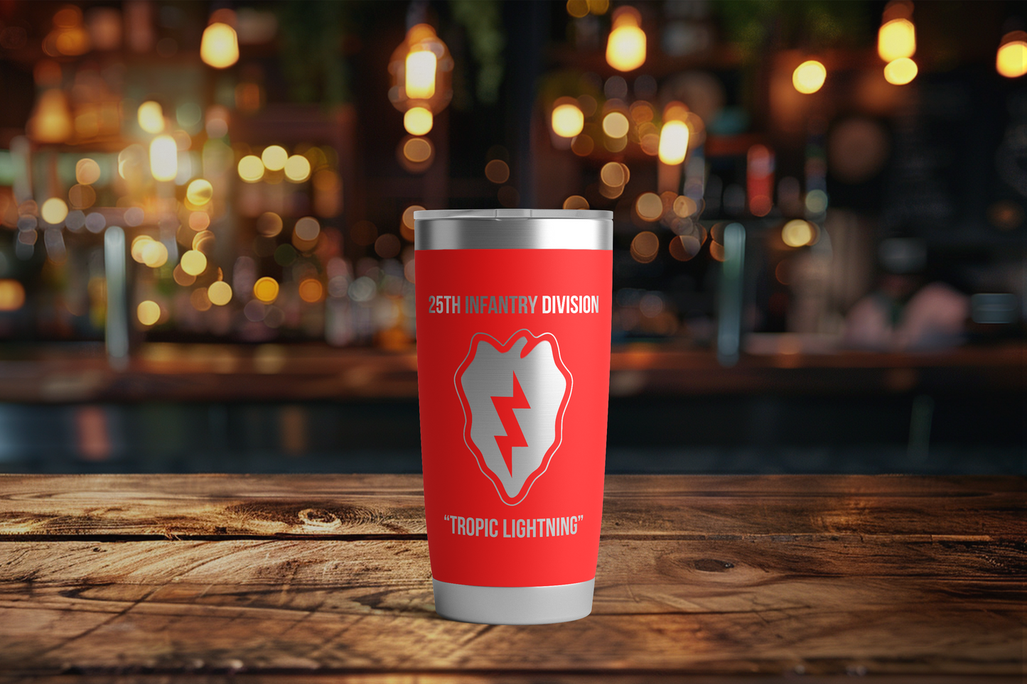 20oz, US Army, 25th Infantry Division Tumbler