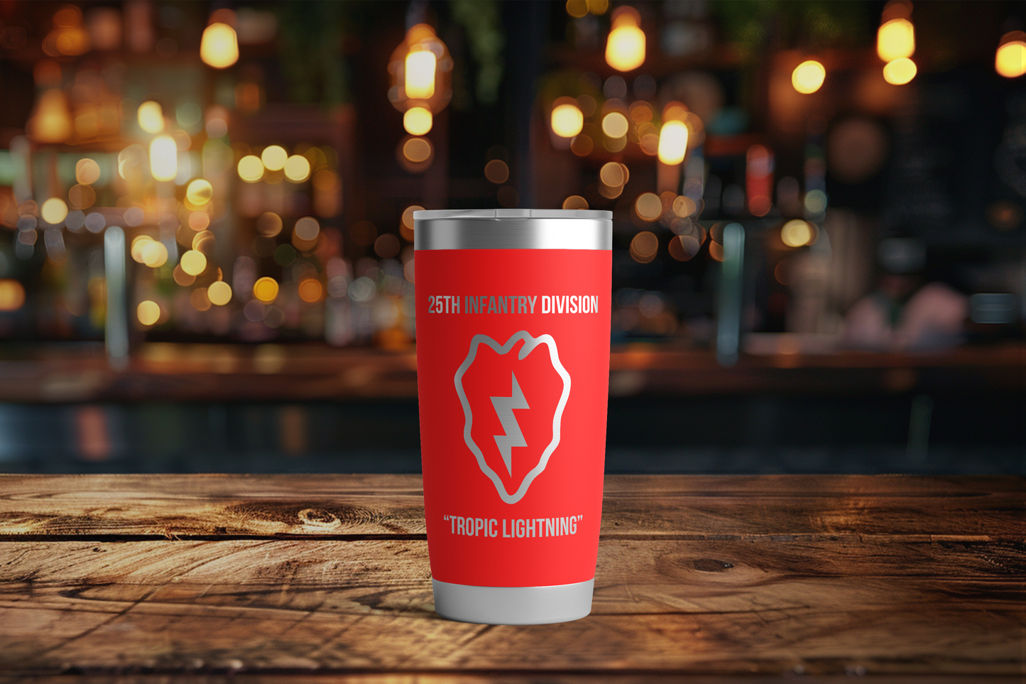 20oz, US Army, 25th Infantry Division Tumbler