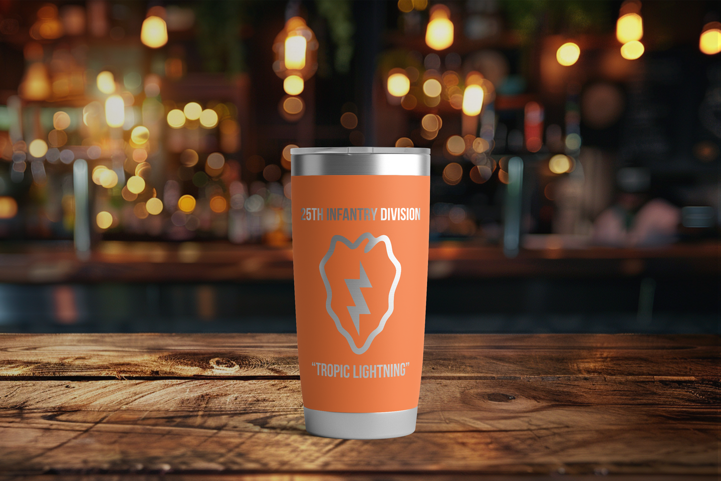 20oz, US Army, 25th Infantry Division Tumbler